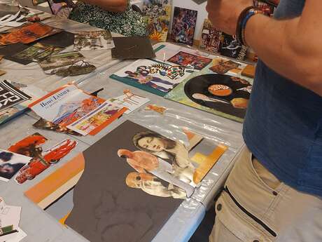 Atelier collage d'art