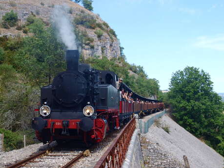 Train à vapeur de Martel