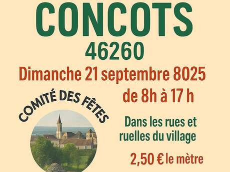 Vide-greniers à Concots