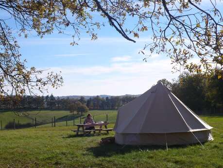 Camping à la Ferme des Alpagas du Quercy
