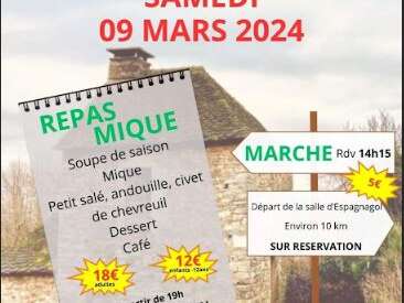Repas Mique et Marche