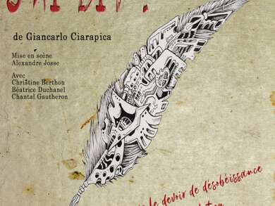 Spectacle au chapeau aux "Jardins de Jan"