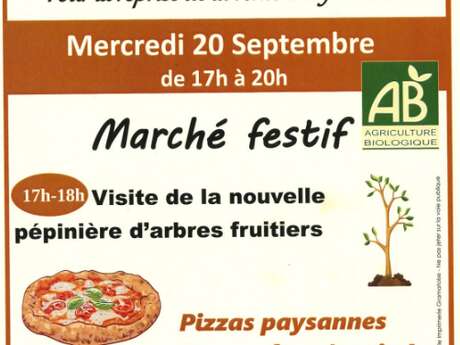 Vente de plants, marché festif et soirée pizzas!