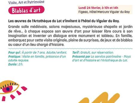 Graines de Moutards visite patrimoine, Blablas d'Art