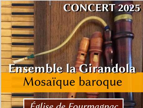 Concert  de l'ensemble la Girandola à Fourmagnac