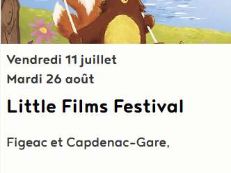 Cinéma enfants à Figeac : Little Films Festival