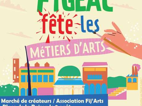 Fij'art : marché d’art et d'artisanat d’art à Figeac
