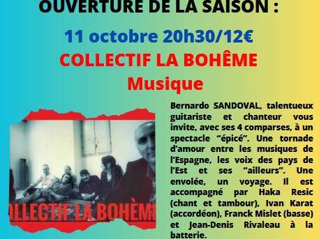 Concert Collectif La Bohème à Cajarc