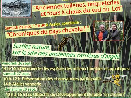 Du côté de Puy Blanc fête ses 30 ans, conférence sur les anciennes tuileries... du sud du Lot"