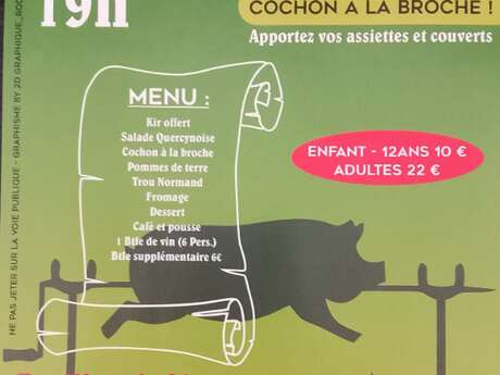Repas des chasseurs de Vers