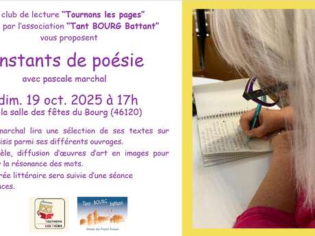 Soirée Instants de poésie à le Bourg