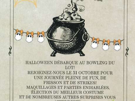Halloween party au Bowling du Lot à Figeac