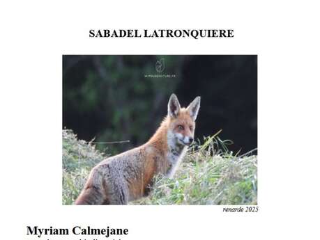 Conférence à Sabadel Latronquière : Et si nous apprenions à cohabiter avec le sauvage ?