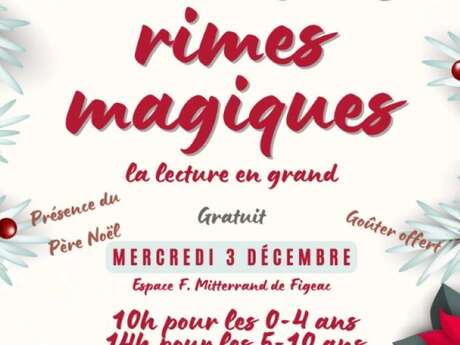 Noël du Centre social : Favo et les rimes magiques