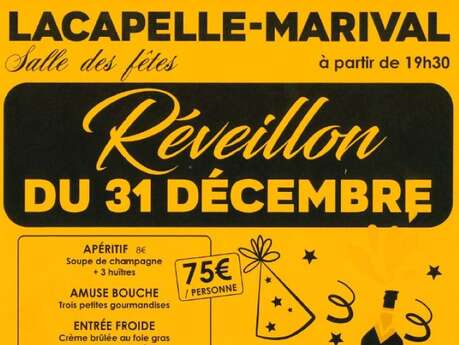 Réveillon de la Saint Sylvestre à Lacapelle-Marival
