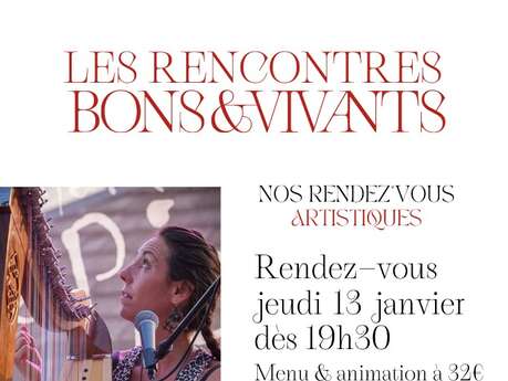 Dimanches hors du temps au Viguier du Roy de Figeac, Harpe Impro et chant Pop !