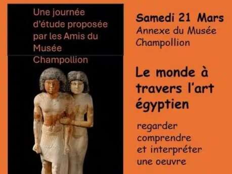 Journée égyptologie à Figeac : regarder les œuvres égyptiennes par Célia Aurejac