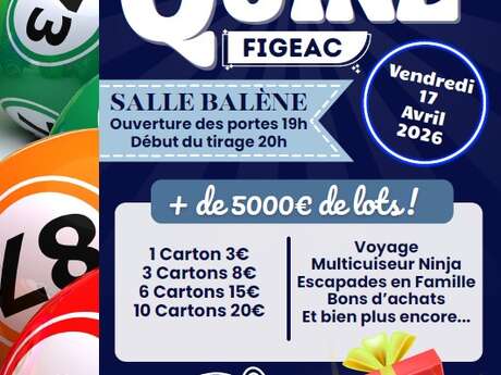 Quine de l'APE École Jeanne d'Arc à Figeac