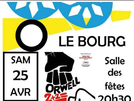 Ciné-Lot à Le Bourg  : "Orwell 2+2=5"