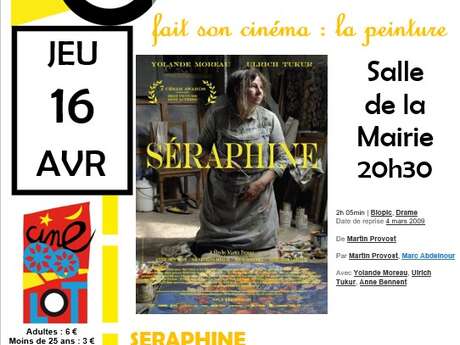 Mini festival de cinéma à Lacapelle-Marival : Séraphine