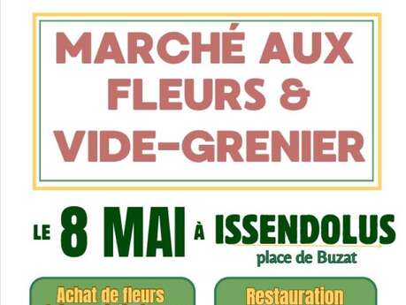 Marché aux fleurs et vide-greniers à Issendolus
