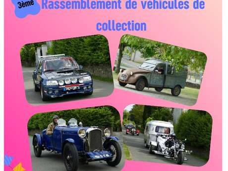 Rassemblement de voitures de collection à Lunan