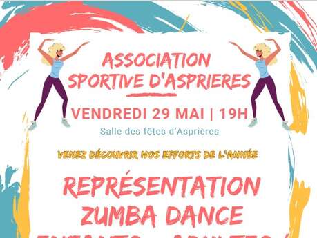 Soirée démonstration sportives à Asprières