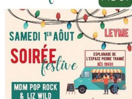 Marché gourmand et soirée festive à Leyme