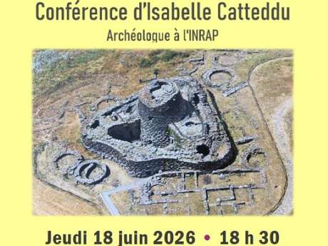 Conférence à Figeac,  la Sardaigne nuragique