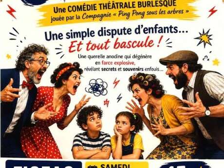 Théâtre à Figeac : "Chaos" Cie Ping Pong sous les arbres
