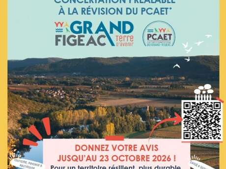 Concertation : Plan Climat-Air-Énergie Territorial (PCAET ou Plan Climat) à Figeac