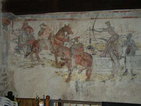 Journées Européennes du Patrimoine - Pays d'Art et d'Histoire : Visite découverte - Fresque du Dit des morts et des trois vifs