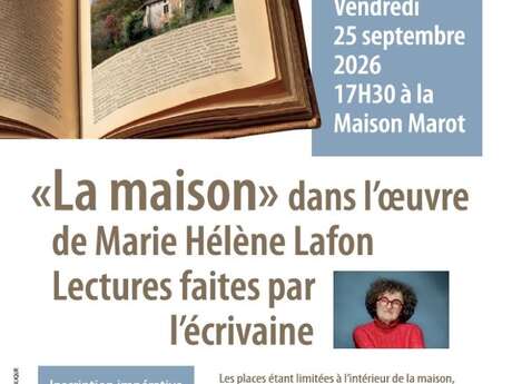 Maison Marot, soirée lecture, à Sénaillac-Latronquière