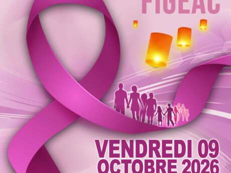Marche Rose aux Lampions à Figeac