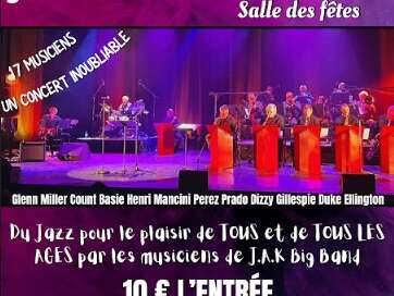 Concert Jazz avec le BigBand J.A.K.