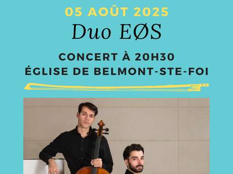 Festival les Mélodies du Causse: Duo  EØS
