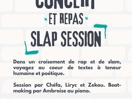 Concert et repas : Slap Session à Felzins