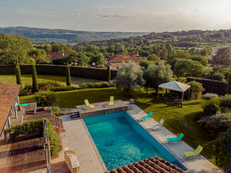 La Villa Bleue, Hammam, Piscine et Jacuzzi