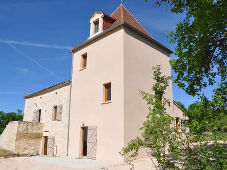 Maison quercynoise avec Pigeonnier
