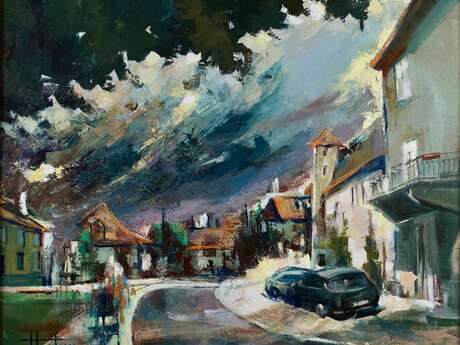 Exposition  de peintures  de Roger Thalamy