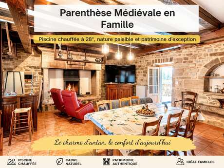 Gîte piscine couverte chauffée Padirac & rocamadour
