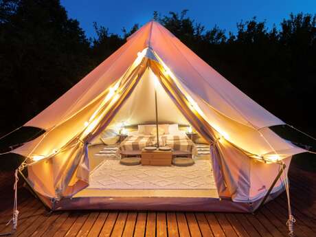 Tente nomade - Camping Domaine de la Faurie
