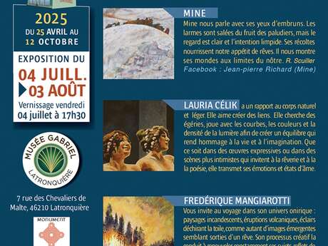 Exposition au Musée Gabriel à Latronquière