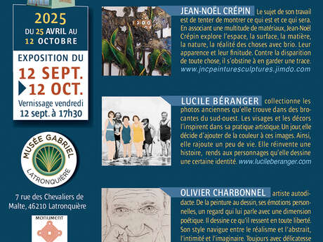 Exposition au Musée Gabriel à Latronquière