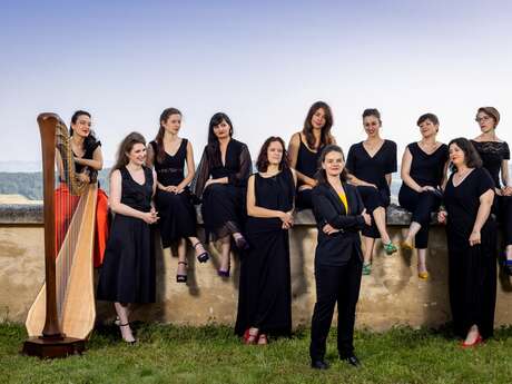 Légendes, voix de femmes, Harpes et Cors [ Festival de Saint-Céré ]