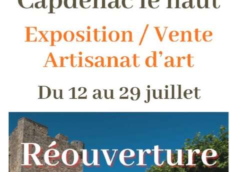 La boutique éphémère de la Tour à Capdenac-Le-Haut