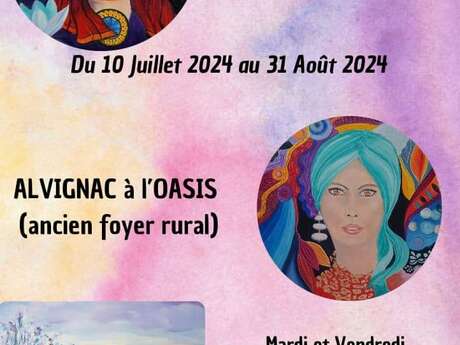 Exposition peinture Pascale Girard-Bard