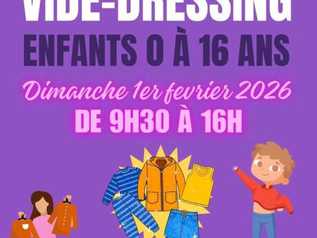 Vide-dressing enfant 0-16 ans à l'Espace des Possibles à Figeac