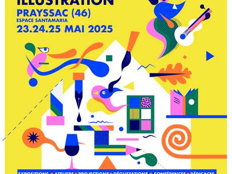Festival Caselles : ateliers de sérigraphie et de dessin