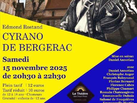 Théâtre, Cyrano de Bergerac à Cajarc !
